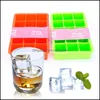 Ijs Gereedschap Keuken Keuken Eetkamer Bar Huis Tuin Sile Cube Tray Mallen Easy Release Flexibel 15 Cubes Voor Cocktail Whisky Chocolade