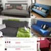 Fundas para sillas 150-215 cm Sofá Tela de poliéster Sin brazos Impreso Plegable Elástico Sofá Banco Funda de cama Cubierta para HomeChair