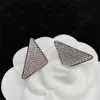 Gioielli firmati Collana con ciondolo da uomo Moda Triangolo bianco nero Design Ciondolo in acciaio inossidabile Coppia San Valentino Collane con ciondolo in argento da donna Gioielli