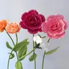 Dekorativa blommor kransar stort skum Fake Rose Wedding Road Lead tredimensionell scen Bakgrund Hem Dekoration Dekorativ