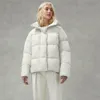 22ss g down jacket c women's short white pink label pastels series parker men macarons junction trendy hooded capsule bread jackets