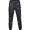 Pantalon de chasse Men Tactical Men Outdoor Black CP Camouflage Military Combat Cargo pantalon Man Fashion Elasticity Sports d￩contract￩s Panthunting