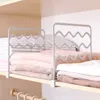 Creative Closet Shelf Dividers Wardrobe Partition Shelves Divider Clothes Wire Shelving Storage Organizer High Quality Home