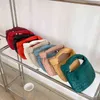 New Fashion Handmade Woven Bag Green Summer Shoulder Bag Lady Crossbody Hobo PU Knotted Handle Casual Handbag G220422