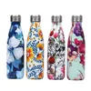 Garrafa de aço inoxidável personalizada gratuita para térmicos aquáticos a vácuo de vácuo xícara dupla de viagem de viagem Sports Sports Flask 220704