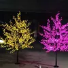 Stringhe LED artificiali fatte a mano Albero di fiori di ciliegio Luce notturna Nuovo anno Luci di decorazione di nozze di Natale LED da 80 cm