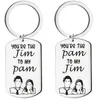 Keychains 당신은 나의 Jim Keychain Office TV 쇼 영감을주는 남편과 아내 약혼 선물 그녀의 결혼 기념일