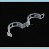 2M Plastic Plant Support Clips Clamps For Plants Hanging Vine Garden Greenhouse Vegetables Tomatoes Drop Delivery 2021 Other Supplies Patio