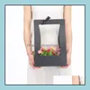 Other Event Party Supplies Festive Home Garden Paper Flower Wrap Basket Foldable Hand Dhvpj