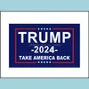 Bandiera 2024 Banner elettorale Donald Take America Back Save Americas Again Ivanka Biden Flags 150 * 90Cm 6 stili in stock Drop Delivery 2021 Fest