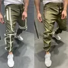 Calça masculina Autumn Pant masculino Running Fluorescência Esporte Longo Tracksuit Fitness Workout Joggers Gym Sortpants Slim Fit Trousersmen's