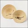 Berretti cappelli cappelli cappelli sciarpe guanti accessori di moda naturale st per donne uomini ha cappello personalizzato St dhqdr