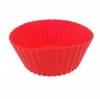 Silikon-Kuchenform Backformen Runde geformte Muffin-Cupcake-Formen Küche Kochen Backformen Maker DIY Dekorationswerkzeuge SN4543