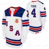 Mag Mitness Trevor Zegras USA 2021 IIHF WJC Gold Winner Jersey Matthew Beniers Matthew Boldy Alex Turcotte Hunter Skinner Spencer Knight Cole Caufield