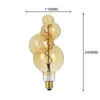 Bulbs Led Vintage Light Bulb G125 Stone Big Globe 4W Dimmable 220V Filament Decorative Edison BulbLED