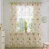 Cortinas cortinas pc cortinas de tule moderno para decoração de sala de estar decoração de casa roxa porta do quarto porta curta cozinha cortiinscurtain