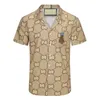 2023 New Designers Skjortor Strandshorts Herrmode Hawaii Bowlingskjorta med blommönster Fritidsskjortor Herr Kortärmade Byxor Variety Klänning Skjorta Plus Size M-3XL