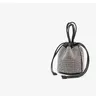 Kvällspåsar Trend Shiny Metal Diamond Women's Fashion Bag -paljetter Pärlor Full Rhinestone Bucket Bags Hand Messenger