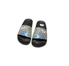 Designer Uomo Donna Sandali con scatola per fiori corretta Sacchetto per la polvere Scarpe stampa serpente Slide Summer Wide Flat Sandal Slippe