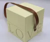 Blommor Box med Handhold Hug Bucket Rose Florist Gift Party Gift Packing Cardboard Packaging Box Bag FY2528 B0507