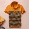 20ss letnie markowe ciuchy luksusowy projektant koszulki polo mężczyźni Casual moda polo wąż nadruk z pszczołą haft T Shirt główna ulica męskie koszulki polo M-3XL hurtownia