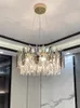 Pendant Lamps Ceiling Chandelier Led Lights K9 Crystal Dining Room Classic Lamp Bedroom DL BrandPendant