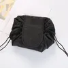 10 Stil Drawstring Kozmetik Çanta Büyük Kapasiteli Seyahat Taşınabilir Makyaj Poşeti Makyajı 54x 65cm Taşınabilir