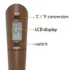 Термометр цифрового приготовления двойного использования силиконового скребка лопаточно -шпатель