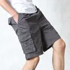 Summer Men Tactical Running Cargo Shorts 100 Cotton Quick Dry Sports Brand Loose Military 220715