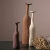 Vazen moderne creatieve keramische bloem vaas minimalistische morandi gekleurde decoratie woonkamer woning decor Noordse sculptuur kunst ornamentenvases