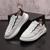 Fashion Designer Wedding Dress Party Shoes Spring Autumn Lace Up breathable Casual Sneakers Black and White Round Toe Mesh Men Adulto Driving Walking Loafers