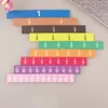 51pcs/세트 도매 자기 무지개 분수 타일 초기 어린이 학습 montessori 어린이 수학 교육 장난감