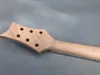 CUELLO de guitarra artesanal, 22 trastes, 24,75 pulgadas, diapasón de palisandro de caoba, diseño inverso