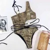 Sexy Hohl Bademode Frauen Dünne Strand Bade Badeanzug Monokini Stroj Kapielowy Traje De Bano Mujer Trikini Badpak Y220423