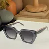 2022 Cat Eye Triangolo Okulary przeciwsłoneczne Mężczyzn Mężczyzn Women Designer PR15WS OUT Grube okulary słoneczne Słoneczne Szklanki Hip-Hop Stynetka de Soleil Stripe Travel Croissant Shades