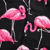 Lose Flamingo Shirt For Men Summer Leisure Vacation Pressure Short Sleeves Size Shirt Couple Casual Tops Hawaiian Shirt