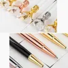 Big Diamond Barrel Pen Creative DIY Craft recargable bolígrafo recargable con la oficina de la escuela de diamantes Escritura de negocios BH7343 TQQ