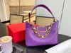 Luxurys Gold Rivet Style Chain-Einkaufstasche für Damen, super modische Handtasche, hochwertige Kalbsleder-Umhängetasche, Luxus-Designer-Hobo-Einkaufstaschen in mehreren Farben