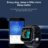 Impermeabile Smart Watch Bracciale sportivo Fitness Tracker Sport Cardiofrequenzimetro Smartwatch per uomo Donna