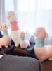 Mignon alpaga en peluche jouet grand doux dessin animé mouton poupée réconfortant oreiller poupées pour enfants cadeau décoration 100 cm 39 pouces DY10045