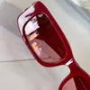 Outdoor Eyewearfashion Girls Shades per occhiali da sole da donna Designer di marca 2022 Donna Vintage Red Party Glasses8667616