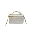 Сумки моды Новая женская сумка с бриллиантовой цепной сумкой маленькая золотая шарика квадратная коробка кросс -карман рот красный конверт
