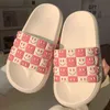 Slippers Zapatillas Con Estampado De Dibujos Animados Para Mujer Sandalias Cmodas Con Plataforma Antideslizante Para Interior y Parejas Para 220427