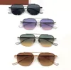 New fashion design retro men sunglasses 8086 square titanium half frame high-end generous style outdoor UV400 protection glasses