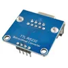 Circuits intégrés 100pcs MAX3232 RS232 au module de convertisseur de port série TTL connecteur DB9 MAX232