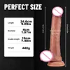 Silicone souple énorme sangle sur gode pour femme Plug Anal pénis réaliste godes féminins point G orgasme forte ventouse jouets sexy