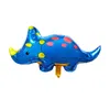 Cartoon Big Dinosaur Aluminium Balon Balon Q wersja Tyrannosaurus Rex Forest Temat Party Layout Dekoracja Dekoracja