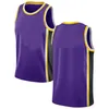 Personnalisé Hommes Femmes Basketball Jersey Cousu Violet Blanc Noir Séchage rapide respirer librement Logo de broderie Vêtements de basket-ball S-XXL