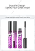 YANQINA 36H Black Waterproof Liquid Mascara Make Up Set Long-lasting Waterproof Eye Makeup Tools