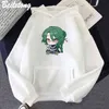 Baizhu jenshin etkisi hoodies karikatür sevimli baskı sweatshirts kadın 2022 yeni kış bahar moda üstleri kawaii giyim estetik y220713